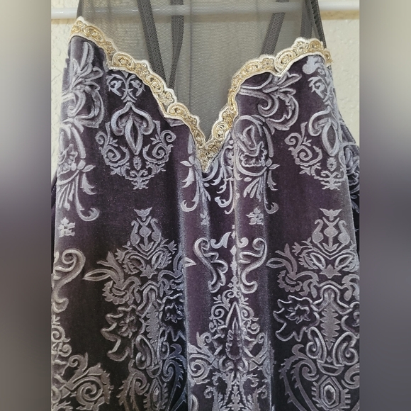 Weissman LA Dance Performance Gray Dress Size - Picture 2 of 9